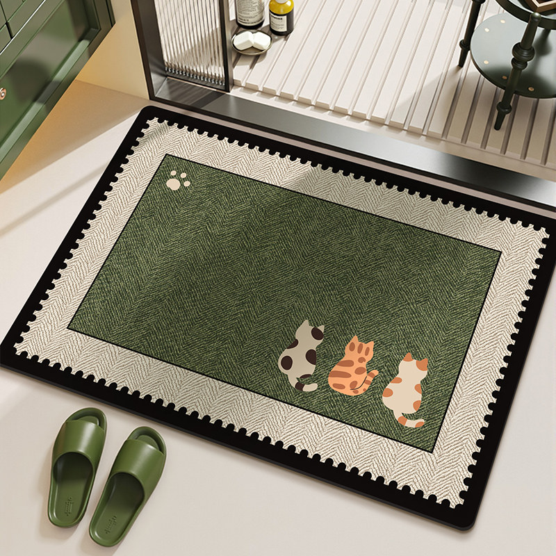 Vikama minimalista ins estilo  - Bamboo Bath Mat avaliação e preço