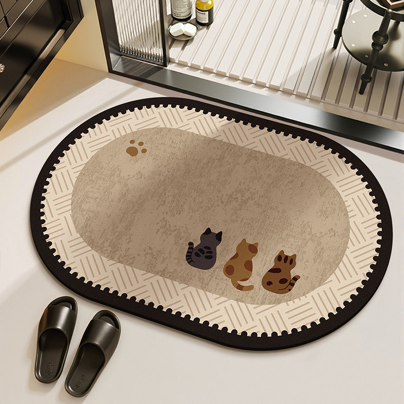 Vikama minimalista ins estilo  - Bamboo Bath Mat avaliação e preço