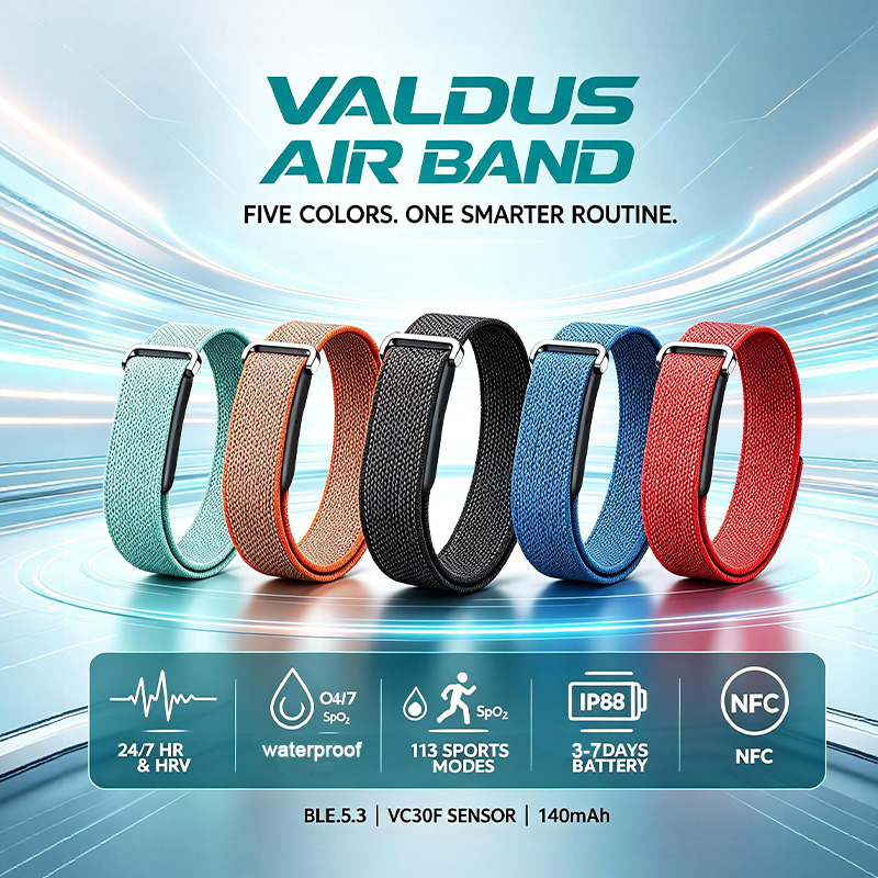 Pulseira Inteligente VALDUS Ai - Health Wellness Bracelet avaliação e preço